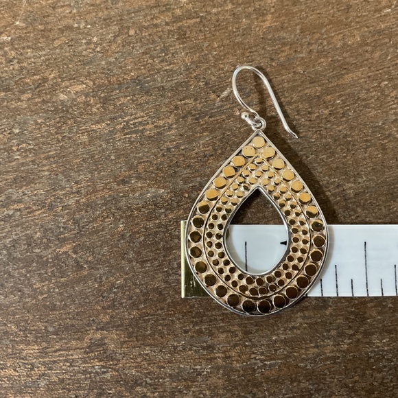 Anna Beck Large drop earrings - Picture 3 of 4